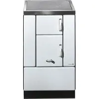 Wamsler Kohleherd K 150 S ohne Deckel weiß RA 120 mm aus Stahl und Edelstahl, Maße: 750x600x1020 mm; W20001502025