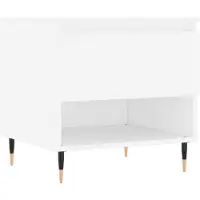 vidaXL Couchtisch Weiß 50x46x50 cm Holzwerkstoff