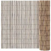 vidaXL Gartenzaun 600x90 cm Schilf