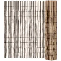 vidaXL Gartenzaun 600x100 cm Schilf