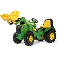 Rolly Toys Trettraktor rollyX-Trac Premium John Deere + rollyTrac Lader