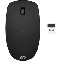 HP Maus X200 Kabellos USB-A 3 Tasten Schwarz