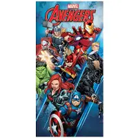 Marvel Avengers Heroes Badetuch, Strandtuch 70x137 cm (Schnelltrocknend)