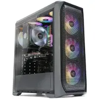 Zalman N5 MF ATX, RGB fan x4, Mesh