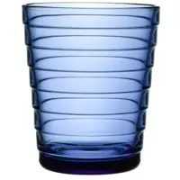 Iittala Aino Aalto Trinkglas 22cl 2er Set Ultramarinblau