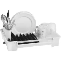 Vialli Design Abtropfgestell in Weiß - (B)46 x (H)8 x (T)34 cm - onesize
