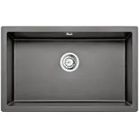 Deante 1-bowl wall-hung granite sink