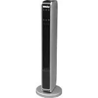 HECHT 3611 Keramik Heizlüfter Elektro | 2in1 Ventilator | 2200 W | Touchscreen und Thermostat