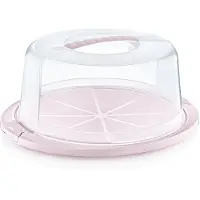Lumarko Tortenhaube "ricardo" rund nordic-pink