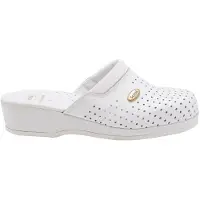 Scholl Medizinische Clogs Back Guard White Unisex-Schuhgröße 40