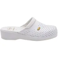 Scholl Medizinische Clogs Back Guard White Unisex-Schuhgröße 41
