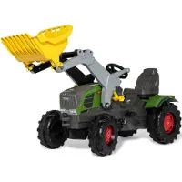 Rolly Toys Farmtrac Fendt 211 Vario Trettraktor mit Trac Lader, Maße: 142x53x81 cm; 61 105 8