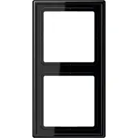 JUNG LS 982 SW - Schwarz - Duroplast - Schraubenlos - - 81 mm - 152 mm