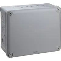 Schneider Electric Mureva BOX, Abzweigdose, Drückplattes 6xM20/25+6xM25/32, 225x175x100mm ENN05093