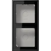 JUNG AP-Kappe 2-fach sw LS 582 A SW LS582ASW