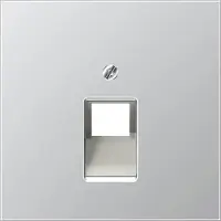 JUNG AL 2969-1 UA – Aluminium – Aluminium – RJ-45