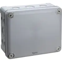 Schneider Electric Mureva BOX, Abzweigdose, Drückplatte 8xM12/16+4xM20/25+2xM25/32, 175x150x80mm ENN05090
