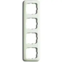 Abb Busch-Jaeger 2514-212 Abdeckrahmen 4-fach Duro 2000 SI weiß