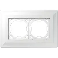 JUNG PA982G125-3 Einputzadapter 2fach, erhaben