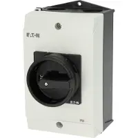 Eaton T3-4-15682/I2/SVB-SW, Kippschalter, 6P, Schwarz, Weiß, IP65, 100 mm, 135 mm