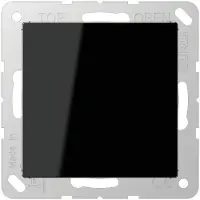JUNG JUNA594-0SW Blindabdeckung graphitschwarz/matt Serie A550