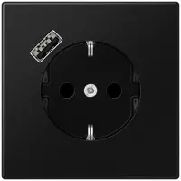 JUNG SCHUKO Steckdose mit USB Typ A LS1520-18ASWM (LS1520-18ASWM)