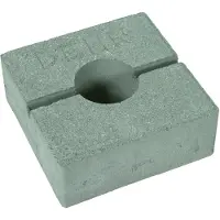 Dehn 253301 DEHNiso-DLH Betonstein C35/45 180x180x70mm m. Mulde f. Grundplatte BES 4.6KG SB10 180X180X70 BES46KGSB10180X180X70 - 24 Stück