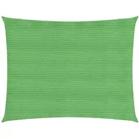 vidaXL Sonnensegel 160 g/m² Hellgrün 3x4 m HDPE