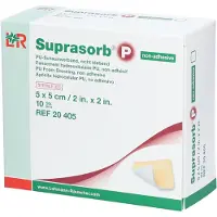 Lohmann & Rauscher GmbH & Co. KG Suprasorb P Pu-schaumv.nichtklebend 5x5 Cm 10 St