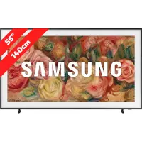 Samsung The Frame QE55LS03DAUXXN, 139,7 cm (55"), 3840 x 2160 Pixel, QLED, Smart-TV, WLAN, Schwarz