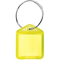 Combicraft Mini XS aufklappbare Schlüsseletiketten, Gelb, 38x22mm - 100 Stück