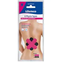 Lifemed Physio-Tapes 15 cm x 5 farbig sortiert 'Unterer Rücken' 192x8 St