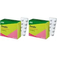 Floradix Eisen 100 mg Forte Doppelpack 2x100 St Filmtabletten