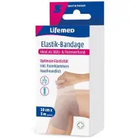 Lifemed Elastik-Bandage 3 m x 10 cm hautfarben 48 St