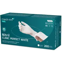 Medi-Inn PRO Clinic Perfect White Nitril-Einmalhandschuhe 200 St