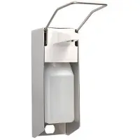Medi-Inn Wandspender Aluminium, mit Langarmhebel, inkl. Leerflasche 500 ml 1 St