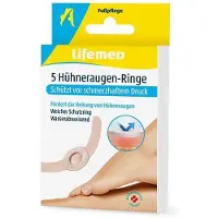 Lifemed 5 Hühneraugen-Ringe 6,5 cm x 1 120 St