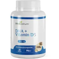VitaSanum – DHA + Vitamin D3 1000 mg 60 St Kapseln