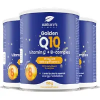 Nature First Nature's Finest Golden Q10 mit Vitamin C und B-Komplex 3x150 g Pulver