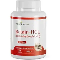 VitaSanum - Betain-HCL (Betainhydrochlorid) 90 St Kapseln