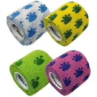 LisaCare Tatzenbandage & Pfotenverband - 5cmx4,5m Tierpflaster 4 St Bandage(s)