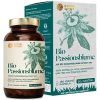 Nature Basics - Hochwertiges Bio Passionsblume aus Passionsblumen-Extrakt 10:1 121 g Kapseln