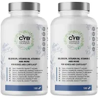 CYB Knochen & Knorpel Komplex Selen+Vit.B6+C Tabl. Doppelpack 2x180 St Tabletten