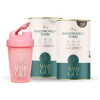 MamiGut Kinderwunsch (bis 14. Ssw) Monatspaket + Shaker 856 g Set