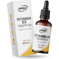 Wehle Sports Vitamin D3 5000 IE pro Tropfen 50 ml