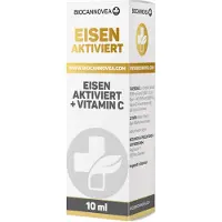 Biocannovea Eisen aktiviert + Vitamin C 10 ml Tropfen