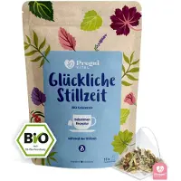 PregniVital Glückliche Stillzeit BIO Schwangerschaftstee mit Bockshornklee - von 15 St Tee