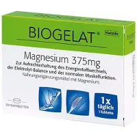 BIOGELAT -Magnesium Filmtabl 375Mg 30 St Filmtabletten
