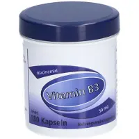 Adana Pharma Vitamin B3 Niacinamid 50 mg Gerimed Kapseln 180 St