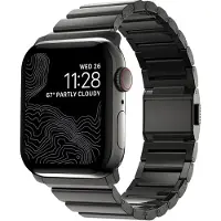 Nomad Magnetisches Stahlgliederarmband für Apple Watch | 44/45/46/49 mm - Graphite